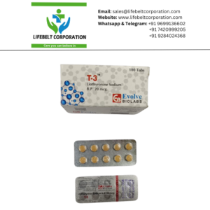 T3 Liothyronine 20 mcg Tablet