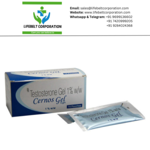 Cernos Testosterone 0.1% Gel per pack