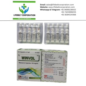 Winvol Stanozolol 100 mg Injection 10ml Vial