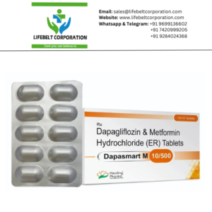 Dapasmart M Dapaglifozin 10 mg And Metformin 1000 mg Extended Release Tablet
