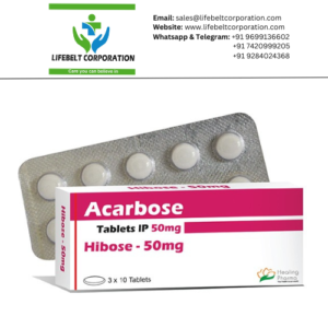 Hibose Acarbose 50mg Tablet