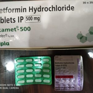 Okamet Metformin 500mg Tablet