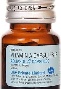 Aquasol A Vitamin A 25000IU Capsule