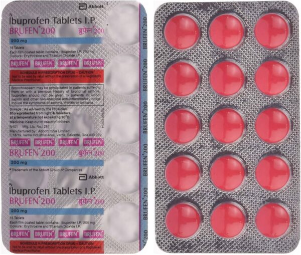 Brufen Ibuprofen 200 mg Tablet