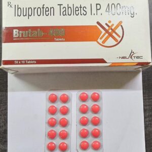 Brutab Ibuprofen 400 mg Tablet
