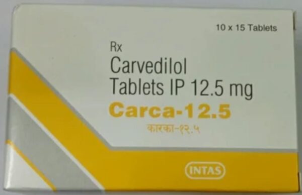 Carca Carvedilol 12.5mg Tablet
