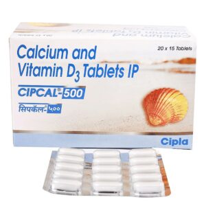 Cipcal Calcium Vitamin D3 500 Tablet