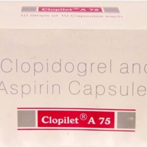 Clopilet A Aspirin 75mg + Clopidogrel 75mg Capsule