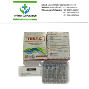 Test C Testosterone Cypionate  250 mg Injection 1ml Ampule