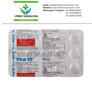 PAN Pantoprazole 40mg Tablet