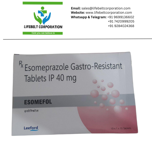 Esomefol Esomeprazole Gastro Resistant 40gm Tablet