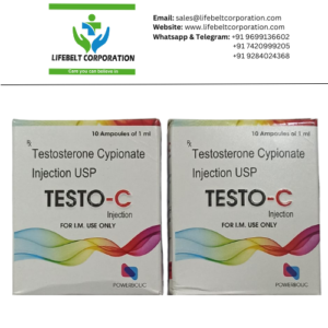 Testo  C Testosterone Cypionate  250 mg Injection 1ml Ampule