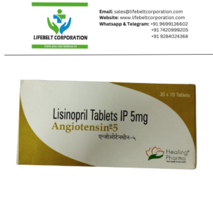 Angeotensin Lisinopril 5 mg Tablet