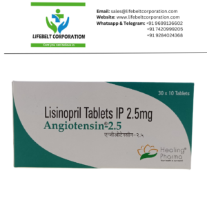 Angeotensin Lisinopril 2.5 mg Tablet
