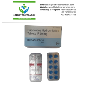 Durasher Dapoxetine 30 mg Tablet
