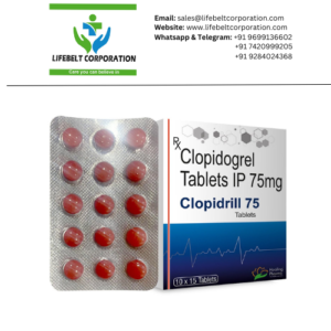 Clopidrill Clopidogrel 75mg Tablet