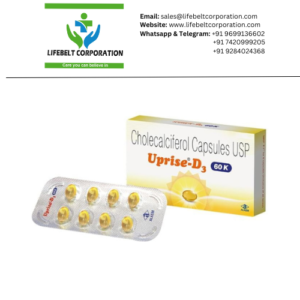Uprise-Cholecalciferol Vitamin D3 60000IU Capsule
