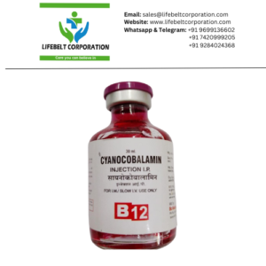 Iron Cynocobalamin Vitamin B12 Injection