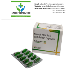 Evizone Natural Vitamin E Soft Gelatin 400 Capsule