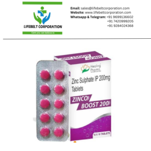 Zincoboost Zinc Sulphate 200mg Tablet