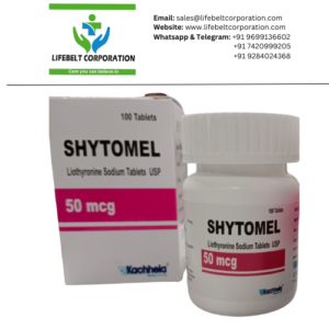 Shytomel Thyroxine Sodium 50 mcg Tablet