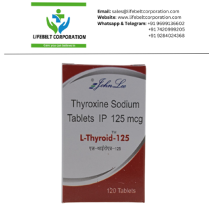 L-Thyroid Thyroxine Sodium 125mcg Tablet