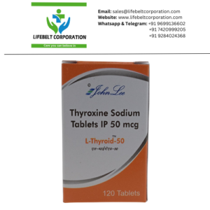 L-Thyroid Thyroxine Sodium 50mcg Tablet