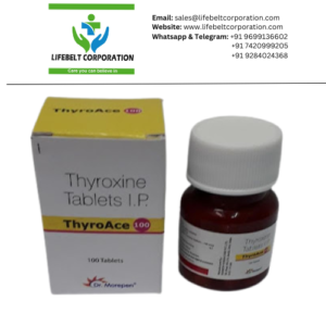 Thyro Ace Thyroxine Sodium 100mcg Tablet
