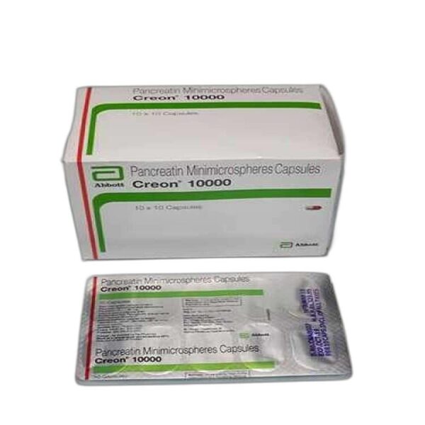 Creon Pancreatin Minimicrospheres10000 Capsule