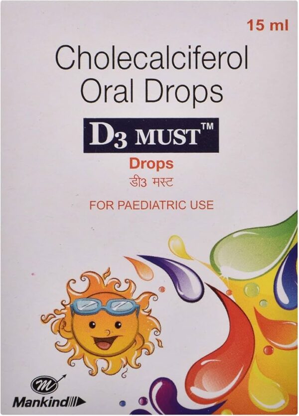 D3 Must Cholecalciferol IP Oral Drop