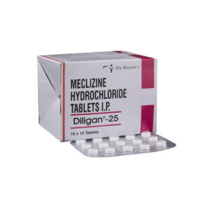 Diligan Meclizine 25mg Tablet