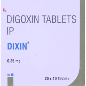 Dixin Digoxin 0.25mg Tablets