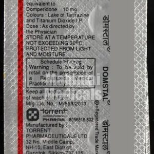 Domstal Domperidone 20mg Tablet