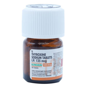 Eltroxin Thyroxine Sodium 125mcg Tablet
