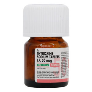 Eltroxin Thyroxine Sodium 50mcg Tablet