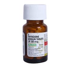 Eltroxin Thyroxine Sodium 88mcg Tablet