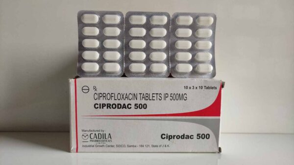 Generic Cipromax Ciproflaxacin 500 mg tablet