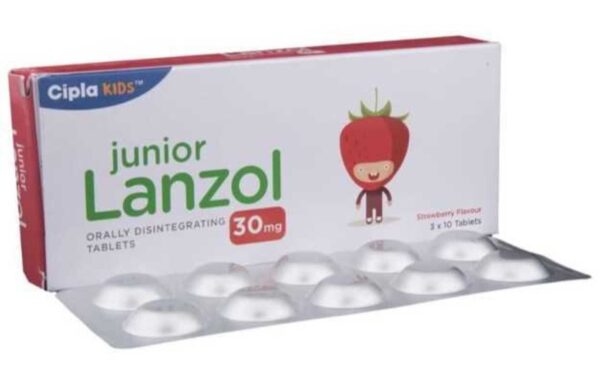 Junior Lanzol DT Lansoprazole 30 mg Tablet