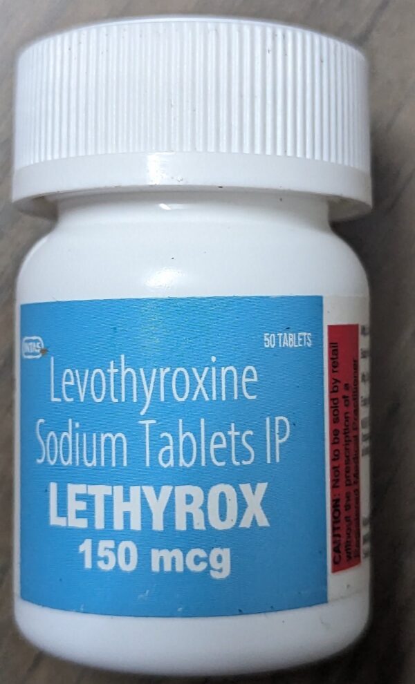 Lethyrox Thyroxine Sodium 150mcg Tablet