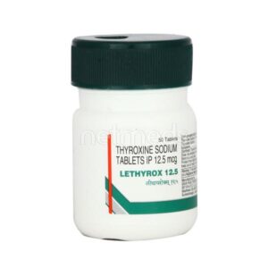 Lethyrox Thyroxine Sodium 12.5mcg Tablet