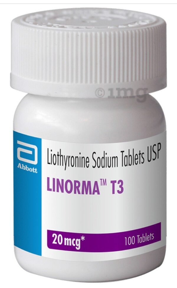 Linorma T3 Liothyroxine 20 mcg Tablet