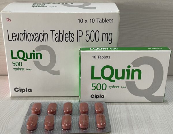 Lquin Levofloxacin 500 mg Tablet