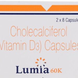 Lumia Vitamin D3 60000IU Capsule
