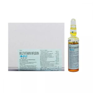 M.V.I. Injection Vitamin A 1000IU +   Thiamine Vitamin B1 5mg + Vitamin B2 1.40mg +   Vitamin D3 100IU + Pantothenic Acid   Vitamin B5 2.50mg