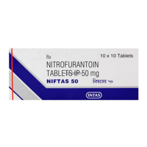 Niftas Nitrofurantoin 50 mg Tablet