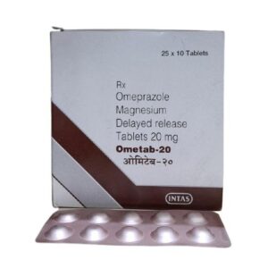 Ometab Omeprazole 20mg Tablet DR