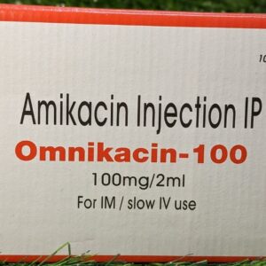 Omnikacin Amikacin 100 mg injection
