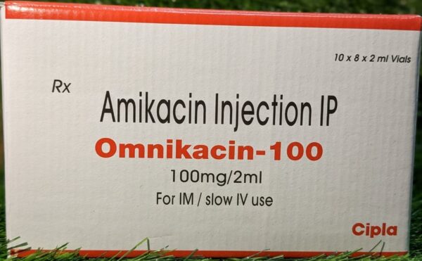 Omnikacin Amikacin 100 mg injection