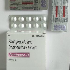 Pantosec-D Domperidone 10mg + Pantoprazole 40mg Tablet