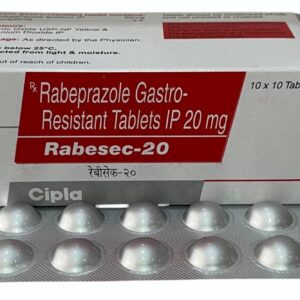 Rabesec Rabeprazole 20mg Tablet